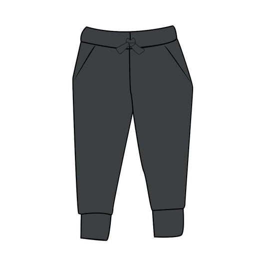 Black Organic Joggers