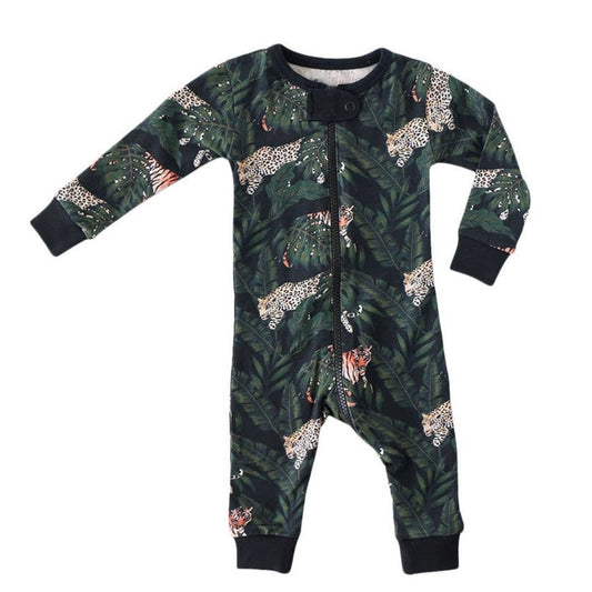 Jungle Tiger Baby Romper