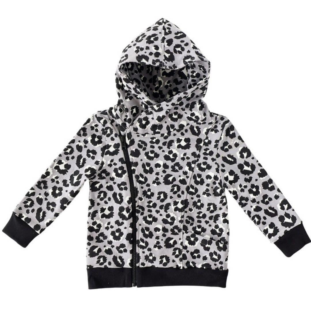 White leopard hoodie hot sale